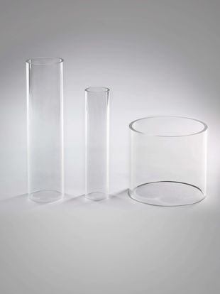 Glaszylinder planparallelgeschliffen